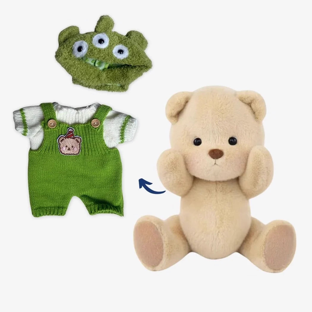 Teddybär Im Alien Kostüm