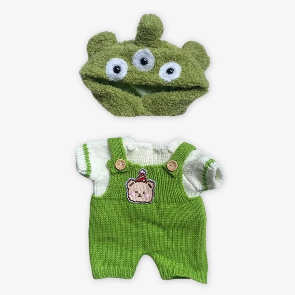 Teddybär Im Alien Kostüm