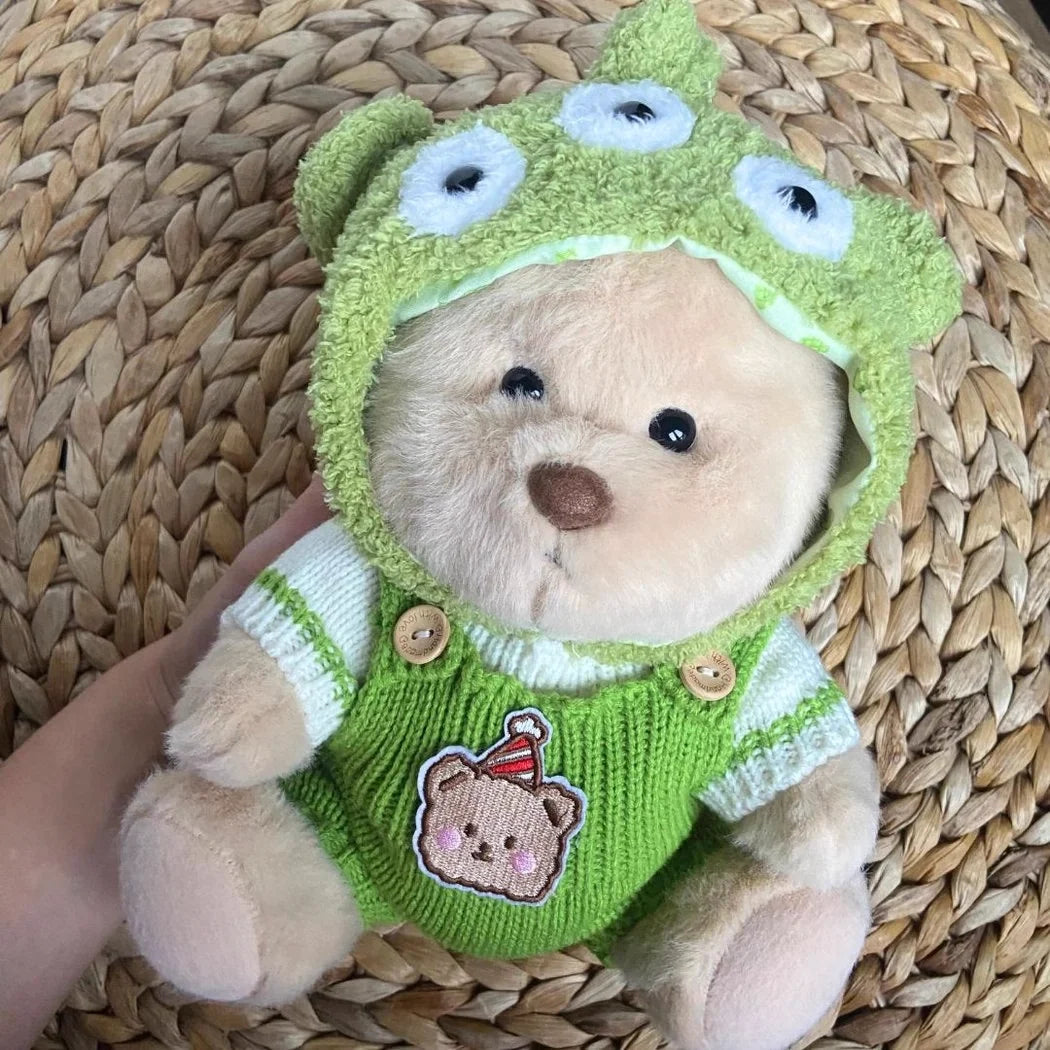 Teddybär Im Alien Kostüm