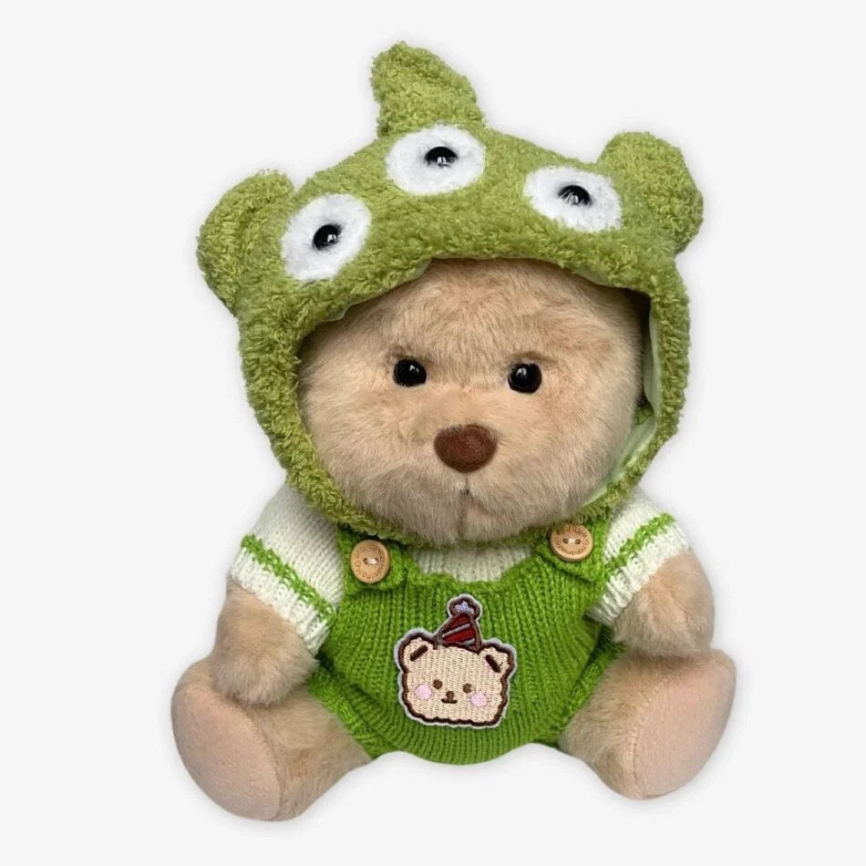Teddybär Im Alien Kostüm Brauner Bär