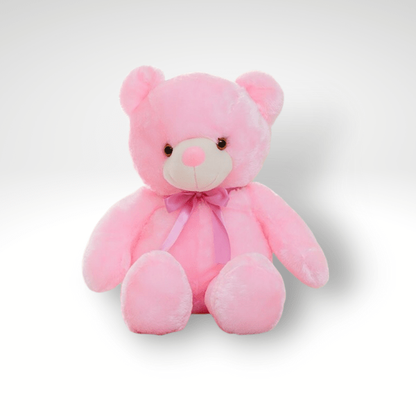 Teddybär Kuscheltier Mit Licht 45 cm Rosa