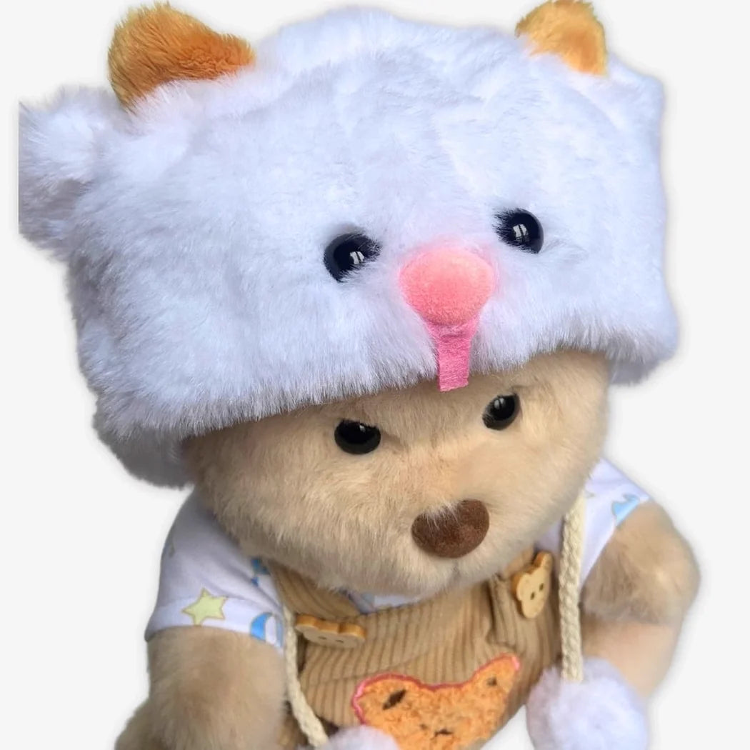 Teddybär Mit Brauner Latzhose