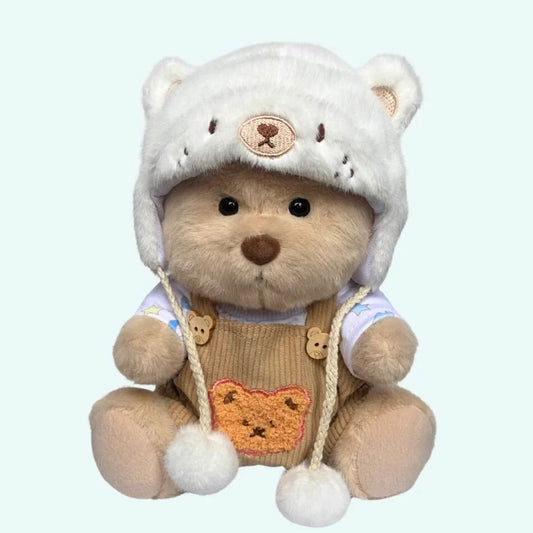 Teddybär Mit Brauner Latzhose