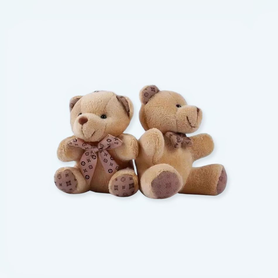 Teddybär Schlüsselanhänger Braun