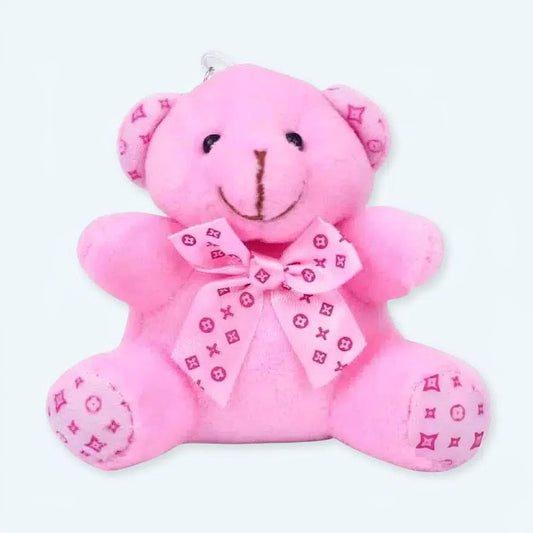 Teddybär Schlüsselanhänger Rosa