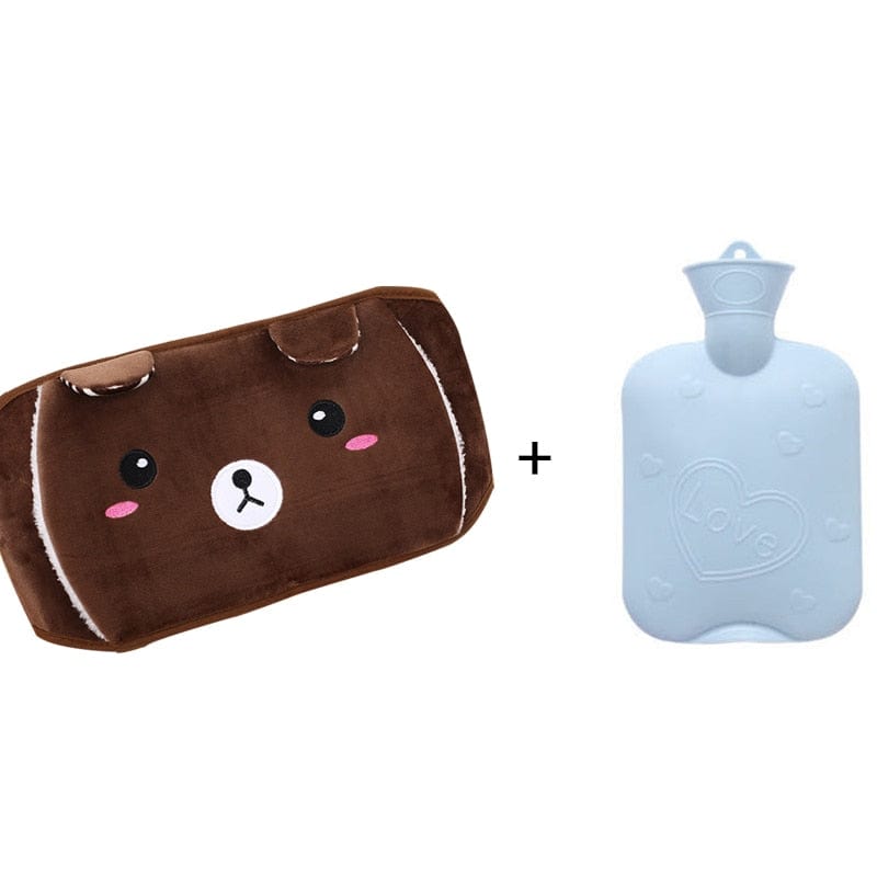 Teddybär Wärmflasche Mit Gürtel Bärengürtel + Wärmflasche