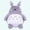 Totoro Kuscheltier Grau