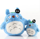 Totoro Stofftier Blau Grau Blau