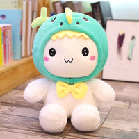 Verkleideter Hase Kuscheltier 60 cm En piranha