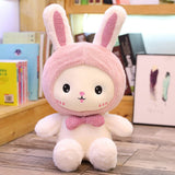 Verkleideter Hase Kuscheltier 60 cm En lapin