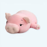 Verträumtes Schwein Kuscheltier Rosa 75 cm