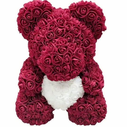 Violetter Teddybär Als Zimmerdeko
