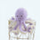 Oktopus Kuscheltier Violett