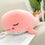 Wal Kuscheltier Rosa Mit Roten Wangen