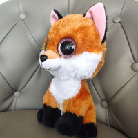 Waldfuchs Kuscheltier Mit Schwarzen Augen