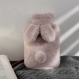 Wärmflasche Hase Kuscheltier Rosa 1000ml