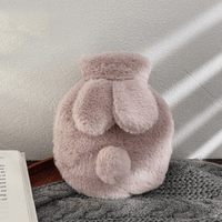 Wärmflasche Hase Kuscheltier Rosa 300ml