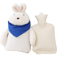 Wärmflasche Kaninchen Kuscheltier Weiß