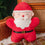 Weihnachts Kuscheltier Weihnachtsmann Mit Roter Nase