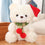 Weihnachts Kuscheltier Teddy Mit Roter Mütze