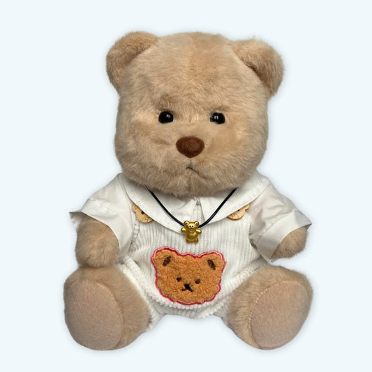 Weißer Teddybär Handgemacht
