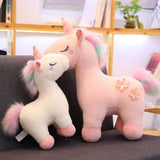 Weißes Einhorn Plüschtier