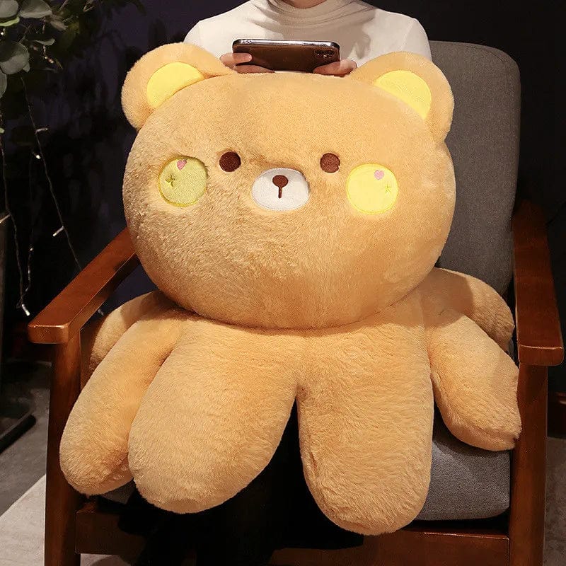 Wende Kuscheltier Teddybär Braun